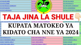 🔴MATOKEO YA FORM FOUR NECTA 2024/2025 Bofya hii link kuona shule yako...