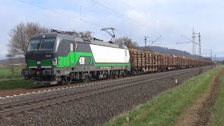 Main Weser Bahn u. a. mit ECCO 159, öbb 1293, Netz 203, evb 192 und HLG 187