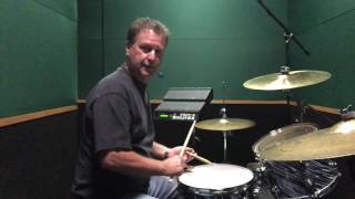 Tim McIntyre - Rolling Through The Triplets - Drum Lesson