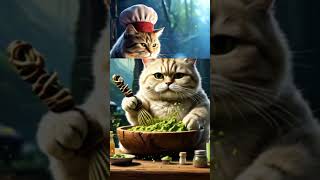 Cats Cooking: Easy Recipes Funny Cat Moments and Delicious Food Ideas | Adorable Cooking Fun #ai