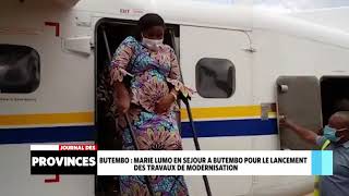 Butembo: Marie Lumo en séjour dans la ville pour le lancement des travaux de modernisation