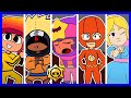 🔥 TOP 10 BEST BRAWL STARS SKINS IDEAS ANIMATION COMPILATION