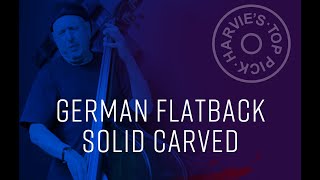 German Flatback Solid Carved Bass