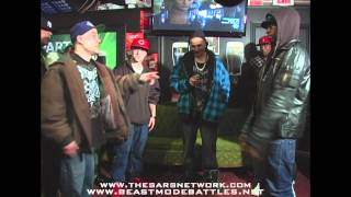 BeastMODE - Scazm vs GRAPH!C - Rap Battle