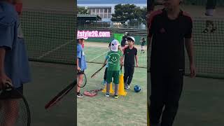 #shorts 名島運動公園テニススクール ジュニアはじめてクラス