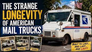 The Strange Longevity of American Mail Trucks #military #facts