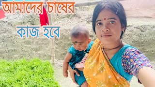 আমাদের চাষের কাজ হবে #alokjobaofficial #vlog #villagevlog