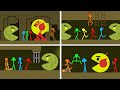 Stickman and Pacman Animation - Part 6-15 (FAN MADE)