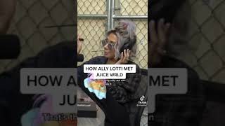 How Ally Lotti Met Juice WRLD #Shorts