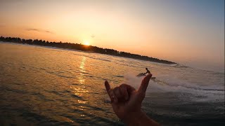 Surfing Sunrise Stepoffs - GoPro POV Max Beach