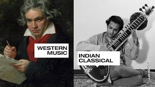 Difference Between Western Music vs Indian Classical Music w/ Animations