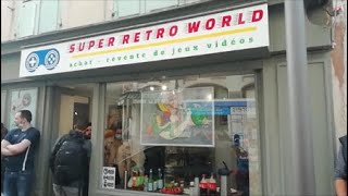 Boutique Super Retro World au Puy-en-Velay, et rencontre avec Colik Fantastik.