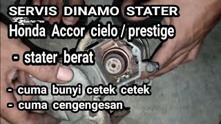 Servis dinamo stater mobil Honda Accord cielo #Bayuputramotor