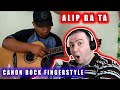 🇮🇩 Reaksi Guru to Alip ba ta - Canon rock fingerstyle  - TEACHER PAUL REACTS