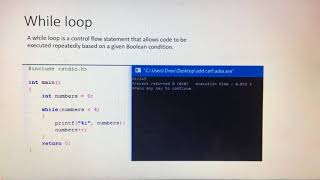 C programming reflection video