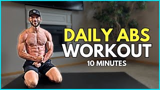 10 Min Express Abs Workout: Daily Ab Routine You Can do at Home