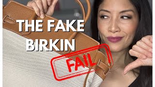 Fake vs. Real Birkin? This Knockoff Didn’t Stand a Chance!