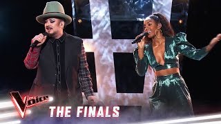 The Finals: Kelly Rowland and Boy George sing 'Runaway Train' | The Voice Australia 2019