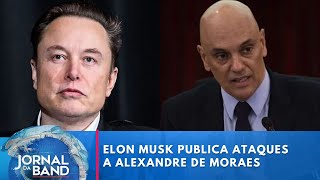 Ataques de Elon Musk a Alexandre de Moraes aumentam pressão no Congresso | Jornal da Band