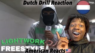 Dutch Drill Reaction! TSAV - Lightwork Freestyle 🇳🇱 (Prod. Veekay & BeatsByJeff) #dutchdrill