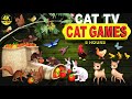 CAT GAMES ULTIMATE CAT TV COMPILATION | BEST CAT GAMES AND VIDEOS 4K UHD, 60 FPS  8 HOURS