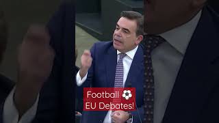 Football⚽EU Debates! A game between elites, rich owners of clubs that play amongst themselves!