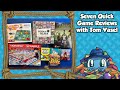 Seven Quick Game Reviews - with Tom Vasel