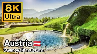 Austria Swarovski Kristallwelten / walk tour 8K HD 🇦🇹