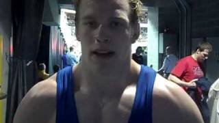2010 NCAA Wrestling Championships Quarterfinal Interviews with Mike Cannon and Steve Fittery