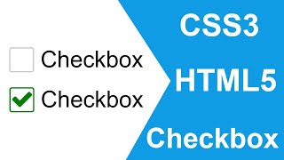 Create UI Checkbox using CSS | CSS3 Checkbox