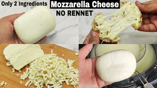 Perfect Homemade Mozzarella Cheese Only 2 Ingredients | 40रू मे बनाए घर पर मोजरेला चीज बस 2 चीजो से