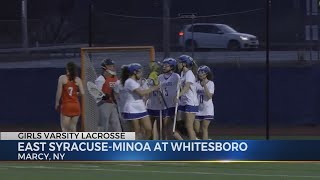 Barry's 1st varsity goal, Stuhlman's 5, Ronan's OT winner lift Whitesboro girls lacrosse