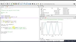 Python for beginners| Spider | Plotting 2D Graph