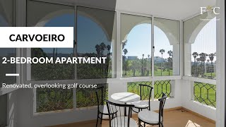 Algarve property for sale - Renovated 2-Bedroom Apartment Overlooking the Golf Course