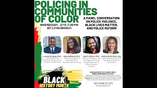 Policing in Communities of Color: Police Violence, Black Lives Matter, and Police Reform