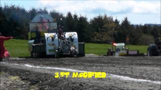 Daffy Tractor Pulling Bryne Mai 2015 Modified 2500kg