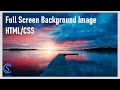 Full Screen Background Image | HTML | CSS | Computer Science