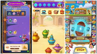 COIN MASTER - NHÂN VẬT CHÍNH Dùng 1 Triệu Lượt Quay Chơi Sự Kiện Xu Thần Sấm