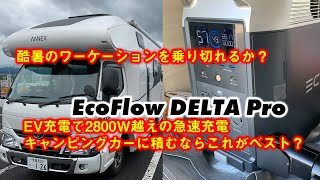 EcoFlowのDELTA Proをキャンピングカーに積んで、斑尾高原までワーケーションに行ってきました