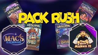 Pack Rush With @MacsIlluminary! Lorcana Gameplay