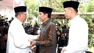 Presiden Jokowi Melayat Ibunda SBY, Ibu Siti Habibah, Cikeas, 31 Agustus 2019