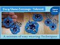 Lacy Stone Earrings Tutorials | DIY Handmade Jewelry