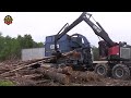 Amazing Powerful Wood Chipper Machines in Action, Fastest Logging Truck & Tree Shredder Machines