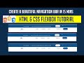 Create a Beautiful Navigation Bar in 15 Mins! | HTML & CSS Flexbox Tutorial