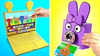 Cardboard Sprunki Crafts! DIY Laptop and Camera 😍 by Cool Tool WOW