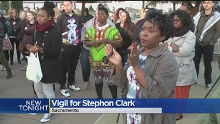 Vigil Held For Stephon Clark