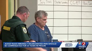 Central Florida man wrongfully imprisoned for 23 years may receive large state compensation