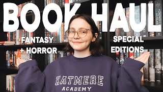 fall book haul 2024 | 15+ new release fantasy, horror, and special edition books