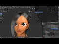 髪の毛の質感をかんたんに設定しよう 【blender】