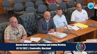 QAC Planning and Zoning Meeting 7/14/22